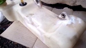 как просто заклеить бензобак бензокоси