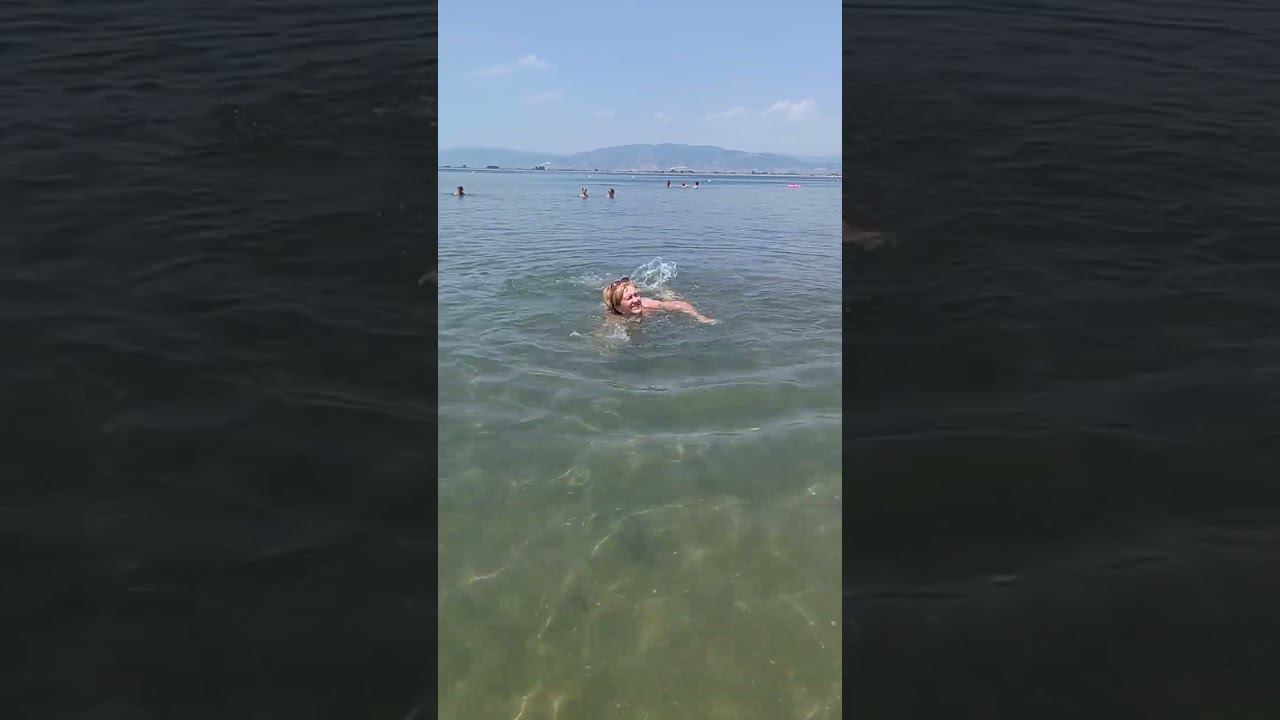 Научилась плавать 21,07.2024г  Греция Керамоти