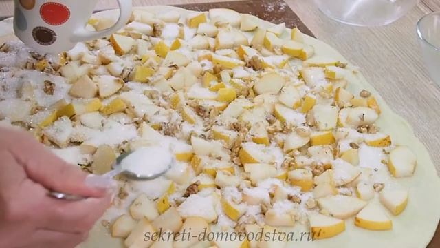 Штрудель с Грушами — Самый Вкусный Рецепт в Духовке (Strudel With Pears)