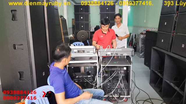 Test Mixer Dynacord CMS 1600 Và | Dàn Nhạc Sống | Điện Máy Ruby | смотреть онлайн
