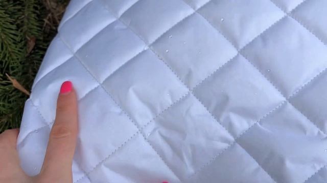 Курточная стежка. НОВИНКА ?Дюспо белый стеганый на синтепоне смотреть онлайн
