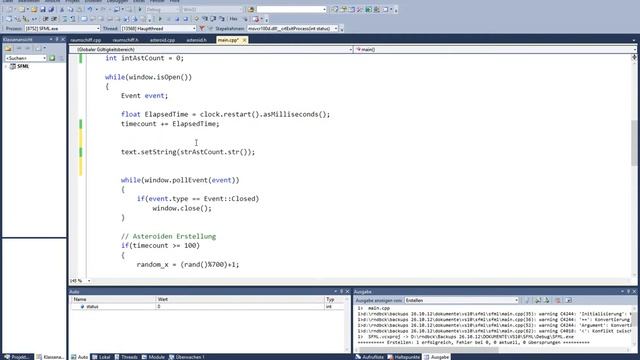 SFML - Variablen als Text darstellen смотреть онлайн