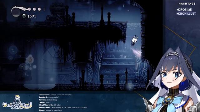 Kronii Suffering Through Hollow Knight for Over Five Minutes | HololiveEN Clips смотреть онлайн