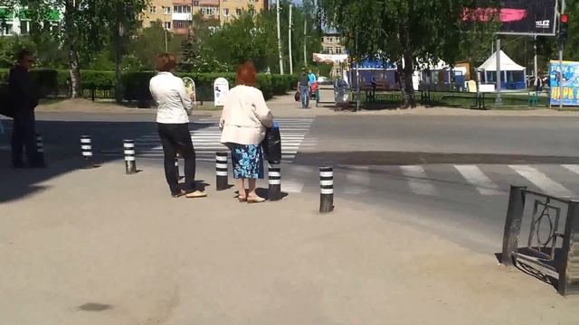Платная парковка на проспекте Ленина в г. Ухта. 11.06.2014г. смотреть онлайн