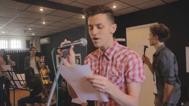 1MIC на студии звукозаписи. Репетиция смотреть онлайн