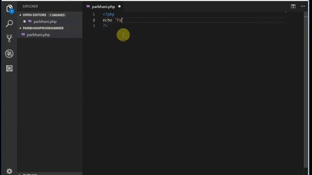 print string in PHP ParbhaniProgrammer [Hindi] смотреть онлайн