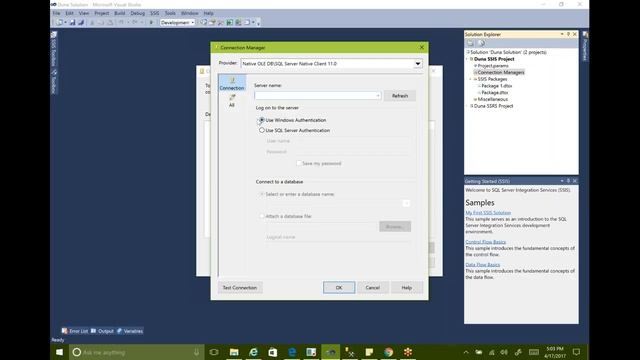 Adding a Connection Manager at the Project Level смотреть онлайн