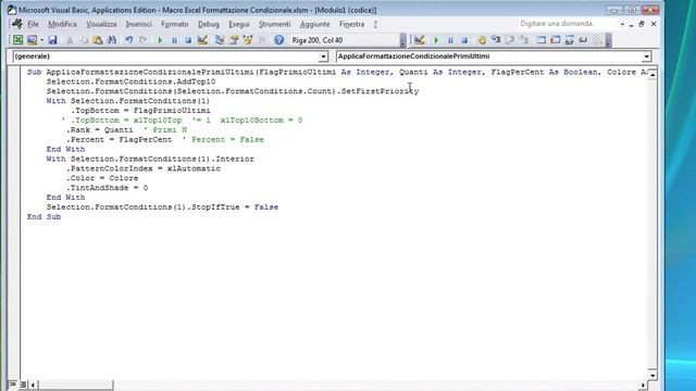 Macro Excel Formattazione Condizionale смотреть онлайн