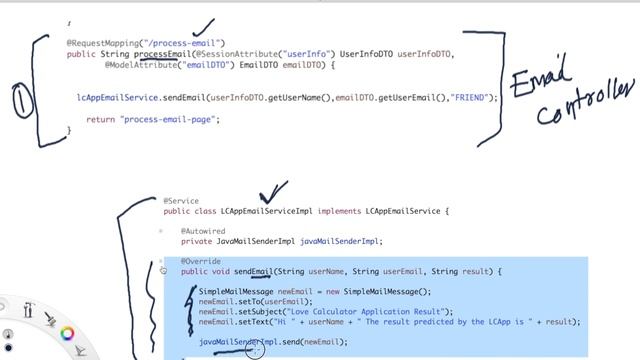 Send Emails to your App users ||Spring MVC || Design the Service Layer with 7 best coding practices смотреть онлайн