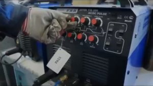 Сварка алюминия для начинающего сварщика  Настройка Aurora InterTIG 200 AC DC PULSE