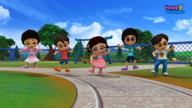 भालू वाला आया साथ में भालू लाया Bhalu Wala Aaya I 3D Hindi Rhymes For Children | Happy Bachpan смотреть онлайн