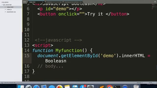 20 - Javascript Tutorials Boolean جافا سكريبت смотреть онлайн