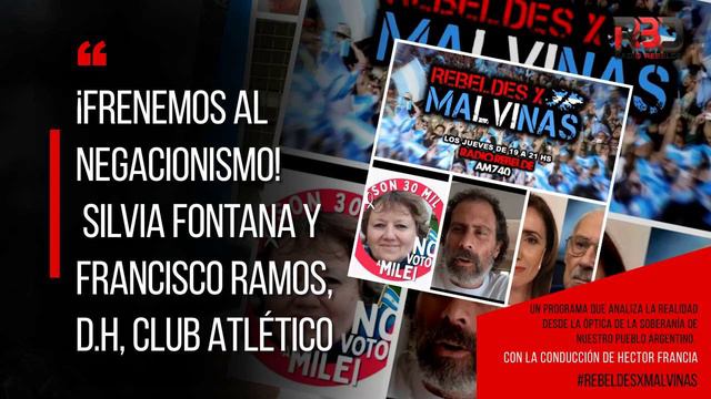 ¡Frenemos al Negacionismo!, Silvia Fontana y Francisco Ramos, D.H, Club Atlético смотреть онлайн