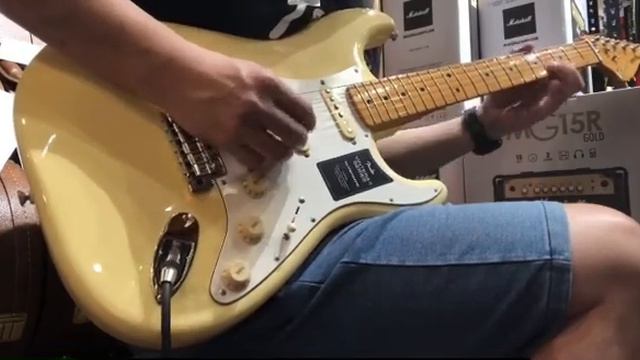 Sound Demo Fender Vintera II 70s Stratocaster Electric Guitar, Maple FB, Vintera White смотреть онлайн