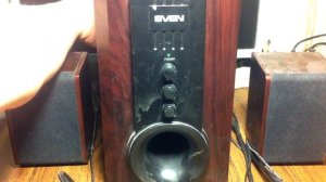 Колонки 2.1 sven sps-821 гудят