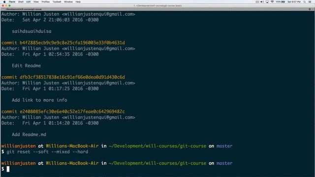 12. Desfazendo coisas com o reset - Git e Github para Iniciantes смотреть онлайн