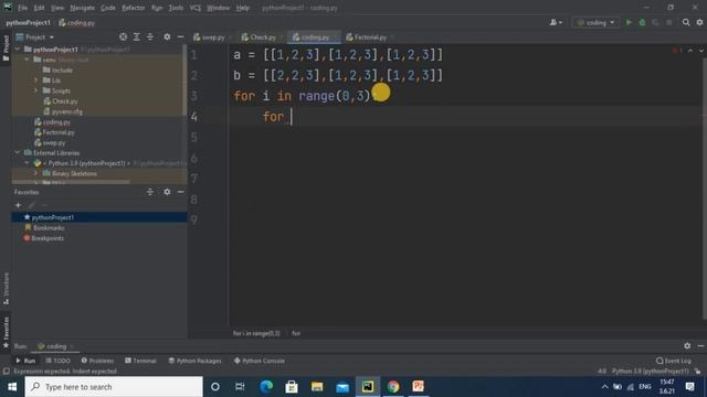 27 Matrix Addition Program in Python. смотреть онлайн