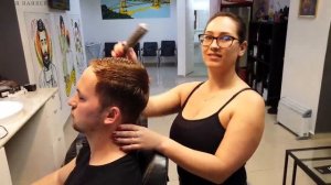 💈PURE ASMR CALM EXPERIENCE _ RELAX w_ PETRA's FOAMY HAIR WASH, HEAD & FACE MASSAGE, BACK SCRATCHING