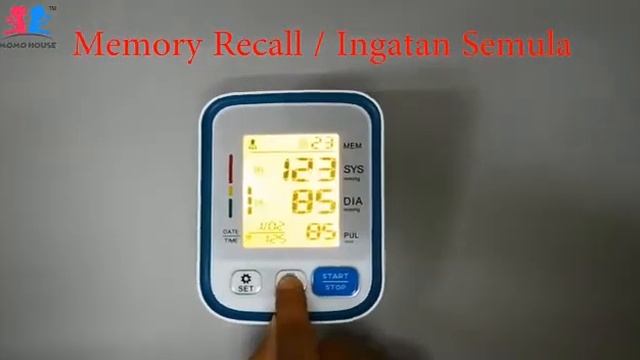 Smart 3 Backlit Indicators Arm Blood Pressure Monitor BP Monitor Darah Tinggi Tekanan Darah смотреть онлайн