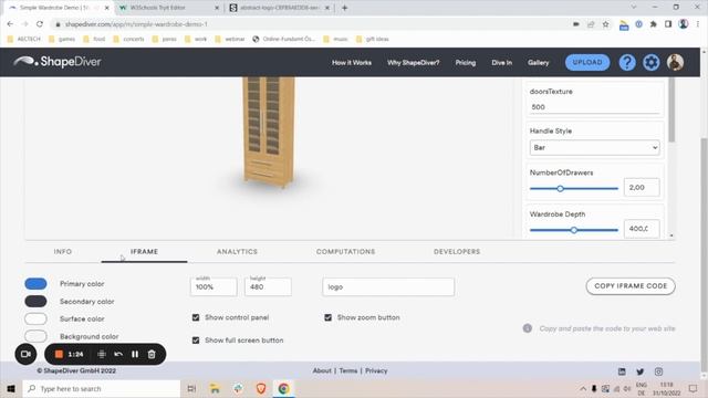 2-Minute Tuesday: Advanced IFrame Options | ShapeDiver Platform 2.0 Tutorial смотреть онлайн