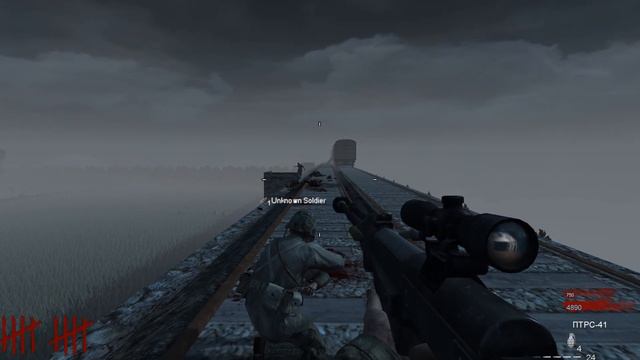 MOD LEVEL ZOMBIE B01 - Call of Duty WaW Zombies смотреть онлайн