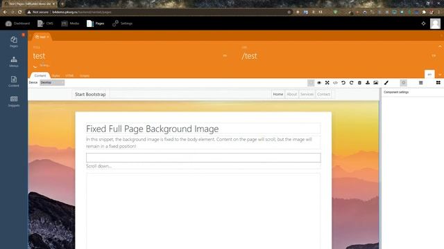 Static Pages Snippets & B4Builder смотреть онлайн