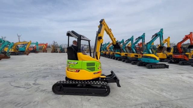 Легендарный Японский мини-экскаватор YANMAR B3-3 смотреть онлайн