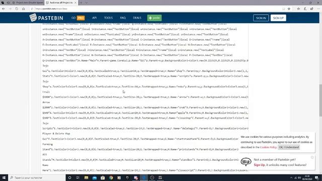 BEST EVER HACK SCRIPT PROJECT JOJO PASTEBIN!!!!!!!!!!!!!!!! смотреть онлайн