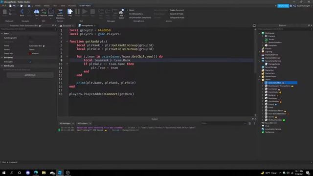 How To Make Group Teams | Roblox Studio 2021 смотреть онлайн