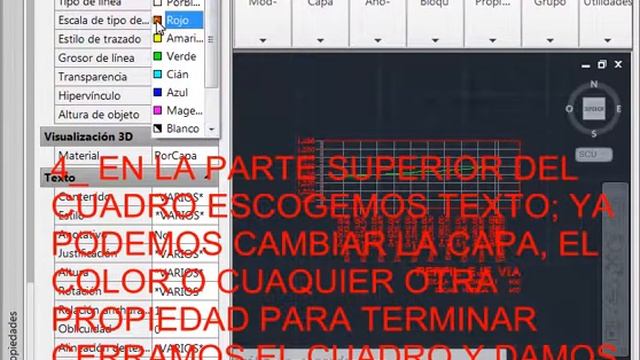 Vídeos Javier Ramos_ CAMBIAR EL COLOR A LOS TEXTOS EN AUTOCAD смотреть онлайн
