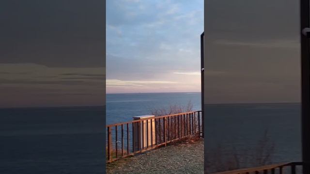 Анапа, закат 1 февраля, 40 лет Победы #анапа #море смотреть онлайн