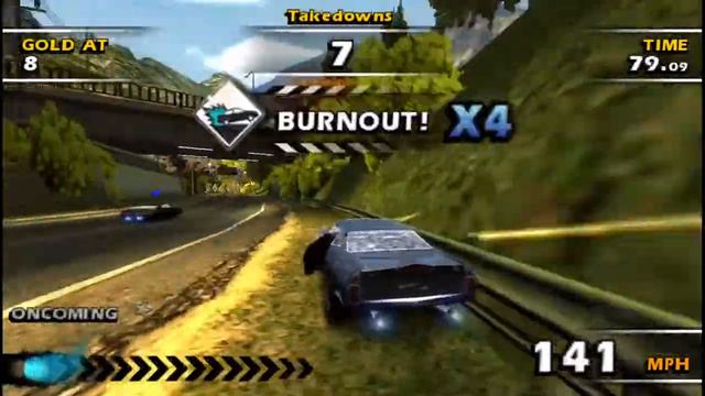 Burnout Dominator Part 3 PPSSPP смотреть онлайн