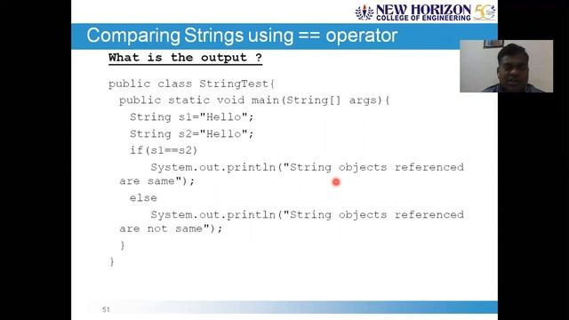 ISE641 - JAVA & J2EE SESSION 7 STRING HANDLING STRING (Module 3) смотреть онлайн