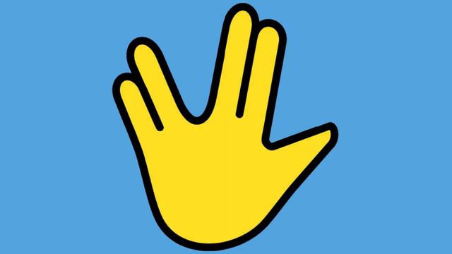 VULCAN SALUTE EMOJI MEANING, VULCAN SALUTE EMOJI #livelongandprosper #spreadthelove #bestwishes смотреть онлайн