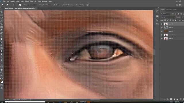 Create Painting Effect with Photoshop | Artisa 23 смотреть онлайн
