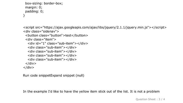 HTML : Overflow-y: scroll with overflow-x: visible смотреть онлайн