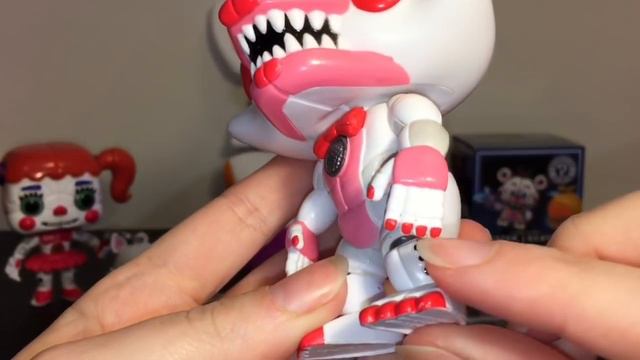 Five Nights At Freddy's Sister Location Lolbit Plush Funko Pops Funtime Foxy Mystery Mini Opening