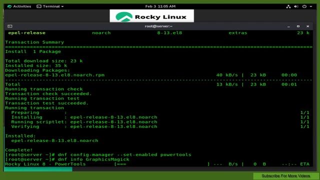How To install GraphicsMagic On Rocky Linux 8.5 смотреть онлайн