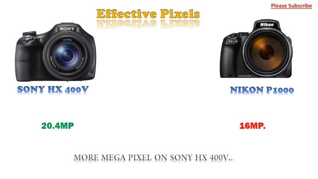 Nikon P1000 Vs Sony DSC HX 400V | Sony DSC HX400V Vs Nikon P1000 |