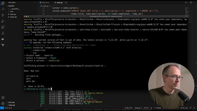 ChatGPT Rebuilds My App Completely | Full-Stack смотреть онлайн