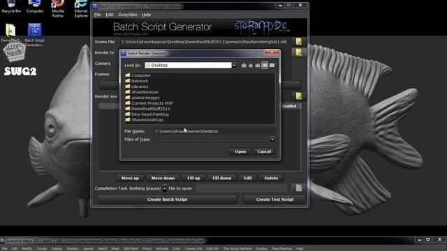 Quick Tip: Create a Batch Script to Render Maya Scenes смотреть онлайн