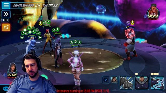 KK'ya sağlam başlangıç - Marvel Strike Force - MSF смотреть онлайн