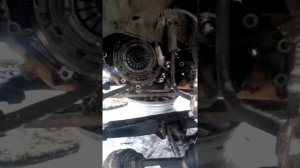 снятие МКПП опель астра н без снятия подрамника