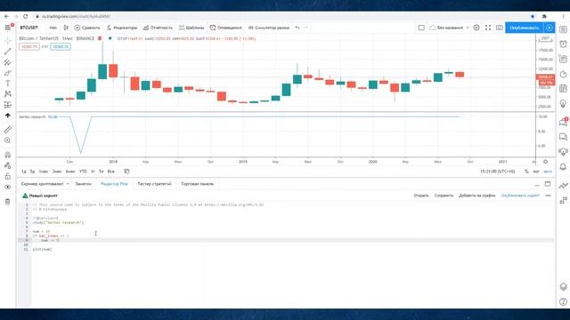 СЕРИИ. Pine Script смотреть онлайн