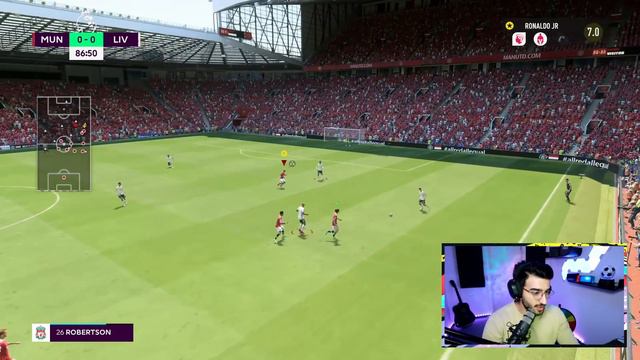 Cristianos INSANE DEBUTS For MANCHESTER UNITED! - FIFA 22 My Player Career Mode #23 смотреть онлайн