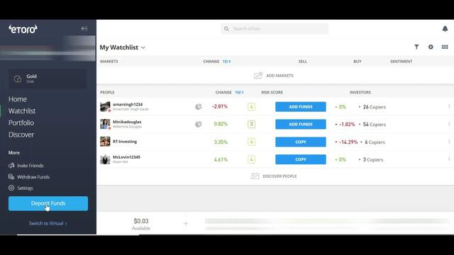 How to add funds to eToro with PayPal Tutorial смотреть онлайн