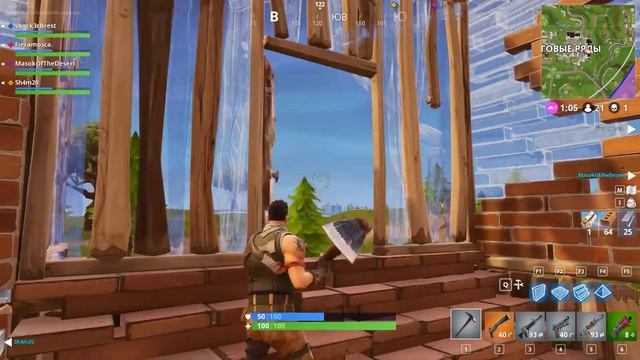 Играю в Fortnite, стримлю на процессоре ryzen 1700, в фоне рекорд deep house смотреть онлайн
