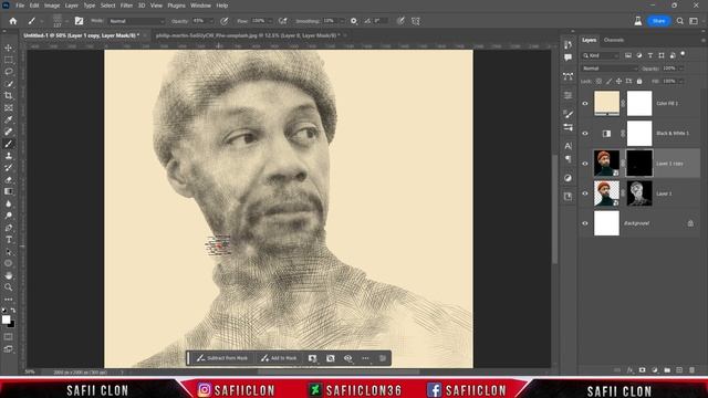[ Photoshop Tutorial ] Pencil Sketch Effect V2 in Photoshop CC 2023 смотреть онлайн