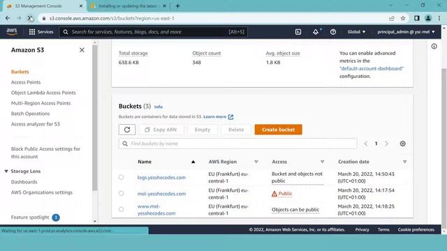 [AWS] How to Create S3 Bucket using AWS CLI and Python Boto3 смотреть онлайн