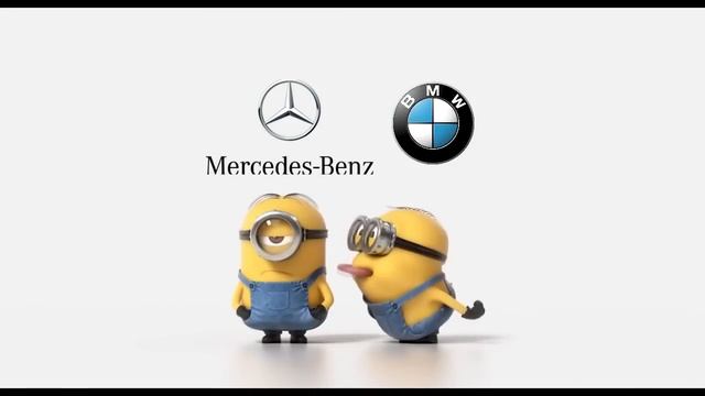 Mercedes Vs Bmw Minions Style
